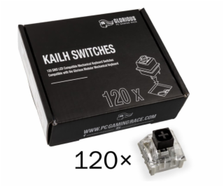 Glorious Kailh Box Black Switches, 120 ks