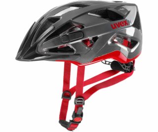 UVEX cyklistická helma Active antracite red (56-60cm)