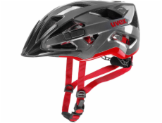 UVEX cyklistická helma Active antracite red (56-60cm)