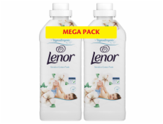 Lenor Aviváž Sensitive Cotton Fresh 74 PD, 2x 925 ml