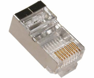 EuroLan konektor STP RJ45, Cat.5e, 8p8c, pozlacený