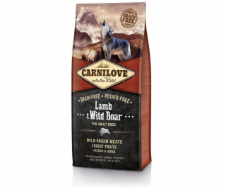 CARNILOVE Lamb and wild boar - dry dog food - 12 kg