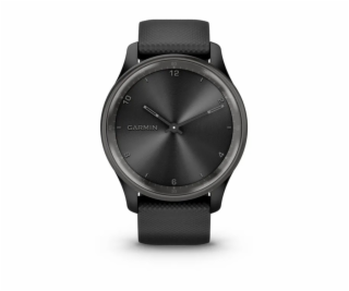 Garmin vivomove Trend, Nerezová luneta Slate, pouzdro Bla...