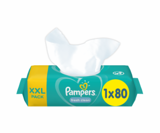 Pampers Fresh Clean Dětské Čisticí Ubrousky 80ks