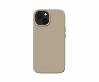 Silikonový ochranný kryt iDeal Of Sweden pro iPhone 15 Beige