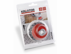 Kreator KRT150203 - Brusný copánkový kartáč M14-75mm