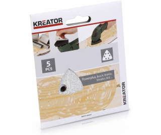 Kreator KRT210054 - 5x Brusný papír 3 x 90 na barvu - G60