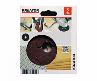 Kreator KRT250507 - 5x Brusný disk pro úhlové brusky 125 ...