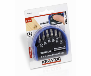 Kreator KRT064250 - Sada bitů 7 ks TORX