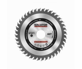 Kreator KRT020436 - Pilový kotouč na dřevo 235mm 40T