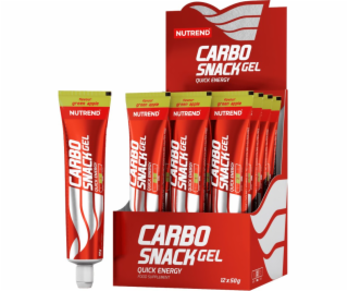 Nutrend CARBOSNACK tuba 50 g, zelené jablko