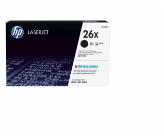 HP 26X Black Toner (CF226X) - originální