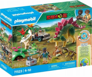 PLAYMOBIL 71523 Výzkumný tábor dinosaurů s dinosaury, sta...