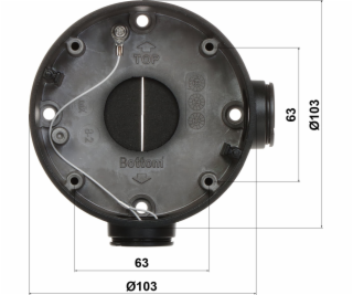 Držiak HIKVISON DS-1260ZJ (BLK)