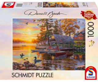 Schmidt Games Darrell Bush: Loděnice s kánoemi, puzzle