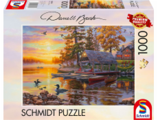 Schmidt Games Darrell Bush: Loděnice s kánoemi, puzzle