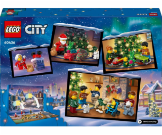 LEGO 60436 Městský adventní kalendář 2024, stavebnice