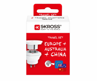 SKROSS cestovní adaptér Australia/China Combo pro Austrál...