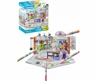 PLAYMOBIL 71514 Barevný psí salon, stavebnice