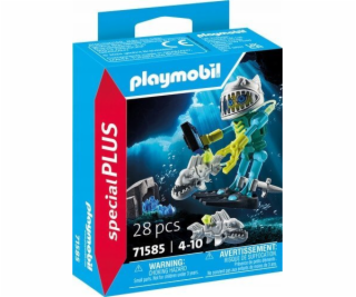 Robotický potápěč PLAYMOBIL 71585 specialPLUS, stavebnice