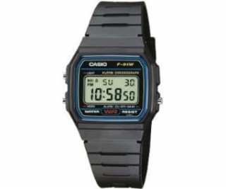 Casio F-91W-1YEG Pánské digitální náramkové hodinky