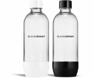 SodaStream Lahev JET 2x 1 l, bílá/černá