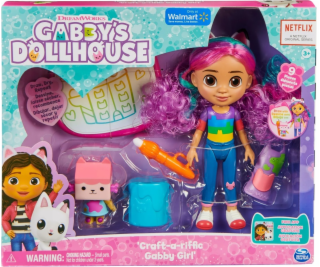 Spin Master PROMO Gabi&#39;s Cat House: Gabi Doll Rainbow...