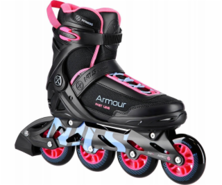 Nils Extreme NA22151 kolieskové korčule ARMOR SKATES BLAC...