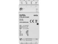 Zamel Modulárny inštalačný stýkač 25A 3Z+1R 24V AC/DC typ: STM-25-31/24V EXT10000293