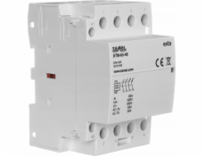 Zamel Modulárny inštalačný stýkač 63A 4xZ 244V AC/DC typ: STM-63-40/24V EXT10000300