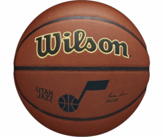 Wilson NBA Team Alliance Utah Jazz Ball WZ4011902XB Brown 7