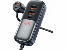 Usams USAMS Charger Lod. sám. C40 3xUSB+2xUSB-C 165W PD+QC Fast Charge čierna/čierna CC213CC01 (US-CC213)