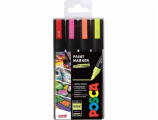 Posca POSCA Marker UNI PC-5M 4er Set Neon