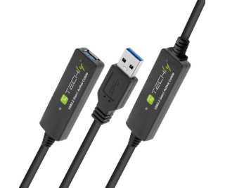 Techly opakovací kábel USB 3.0 20m