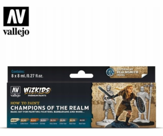 Vallejo : Wizkids - Champions of the Realm 8x8 ml