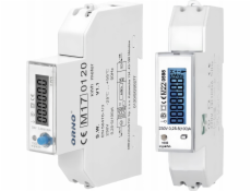 Orno elektromer OR-WE-524 1-fáz. 100A MID 1 DIN TH-35mm FV modul