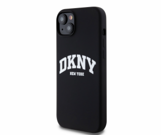 DKNY Tekuté silikónové DKNY biele tlačené logo MagSafe - ...