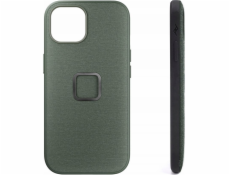 Peak Design Mobile Everyday Case Fabric iPhone 15 Pro – šedo-zelené