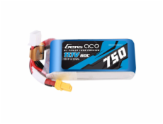 Gens Ace 750mAH 11,1 V 60C 3S1P Lipo batéria s konektorom XT30.