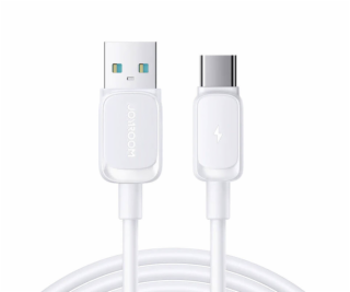 Kábel S-AC027A14 USB na USB C / 3A / 1,2 m (biely)