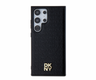 DKNY PU Leather Repeat Pattern Stack Logo Magsafe Zadný K...