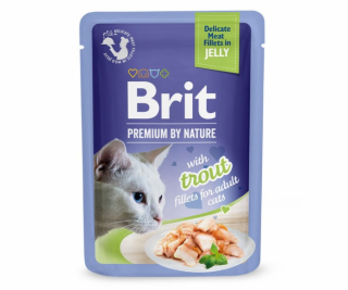 BRIT Premium Trout Fillets in Jelly - wet cat food - 85g