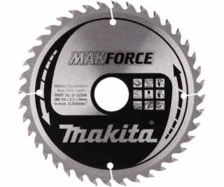 Makita kotouč pilový dřevo MAKFORCE 165x2.4x30mm 40Z (B-3...