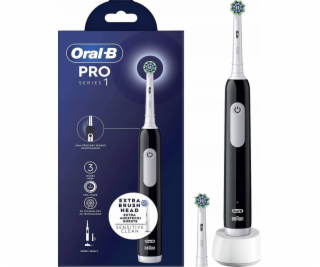 Oral-B Pro Series 1 Dospelá Oscilačná kefka Čierna, Biela