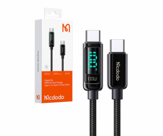 Mcdodo CA-8820 100W USB-C na USB-C kábel, 1.2m (black)