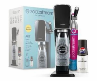 SodaStream Sada výrobníka ART Black Pepsi Zero Megapack