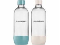 SodaStream Fľaša JET 2x 1 l, modrá/ružová