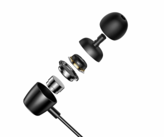 Mcdodo HP-1050 in-ear, wired headphones, USB-C (black)