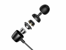 Mcdodo HP-1050 in-ear, wired headphones, USB-C (black)