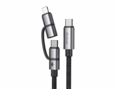 Kábel Mcdodo 2v1 CA-0450 USB-C na USB-C + Lightning, 1,2 m